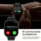 2025 Smartwatch – 1.73'' Screen, Bluetooth Call, Blood Oxygen & Pressure Monitor