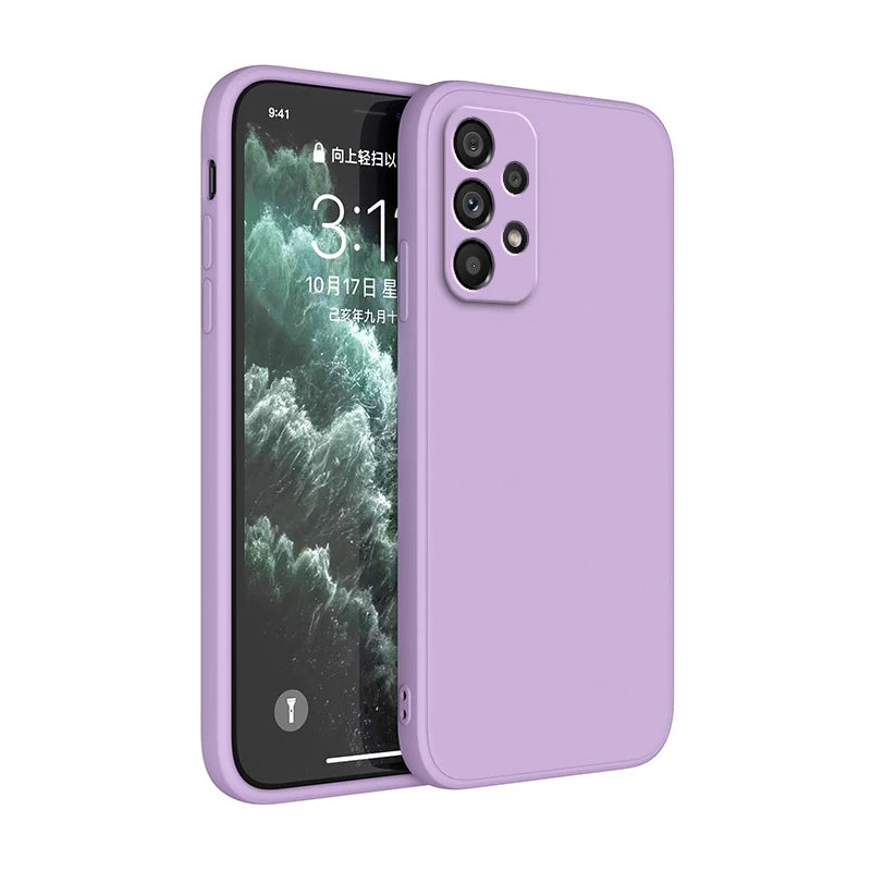 Original Silicone Case – Samsung A13–A73 Series, Camera Protection