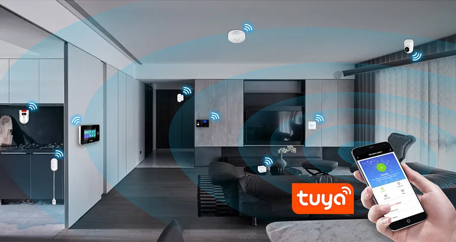 FUERS 4K 8MP WiFi Camera – Tuya Smart Home Security & Baby Monitor