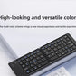MINGCVIL Mini Foldable Bluetooth Keyboard – Slim, Portable, Rechargeable