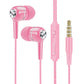 3.5mm Wired In-Ear Headphones – Bass, HiFi Stereo, Mic, Inline Control