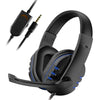 3.5mm Wired Gaming Headset – Music & Chat with Mic for PS4/PC