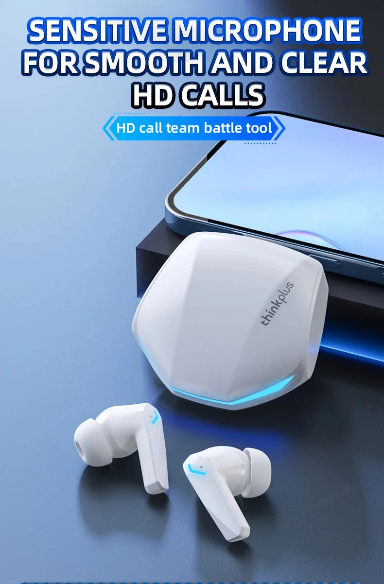 Lenovo GM2 Pro Earphones – Bluetooth 5.3, Dual Mode Gaming & Music