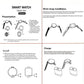 116 Smart Fitness Bracelet – Sport Watch, Music & Message Control, Bluetooth