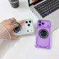 Strong Magnetic 360° Stand iPhone Case – Clear Shockproof Armor (11–17)