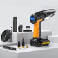 4-in-1 Car Vacuum & Tire Inflator – Cordless, LED, Strong Suction