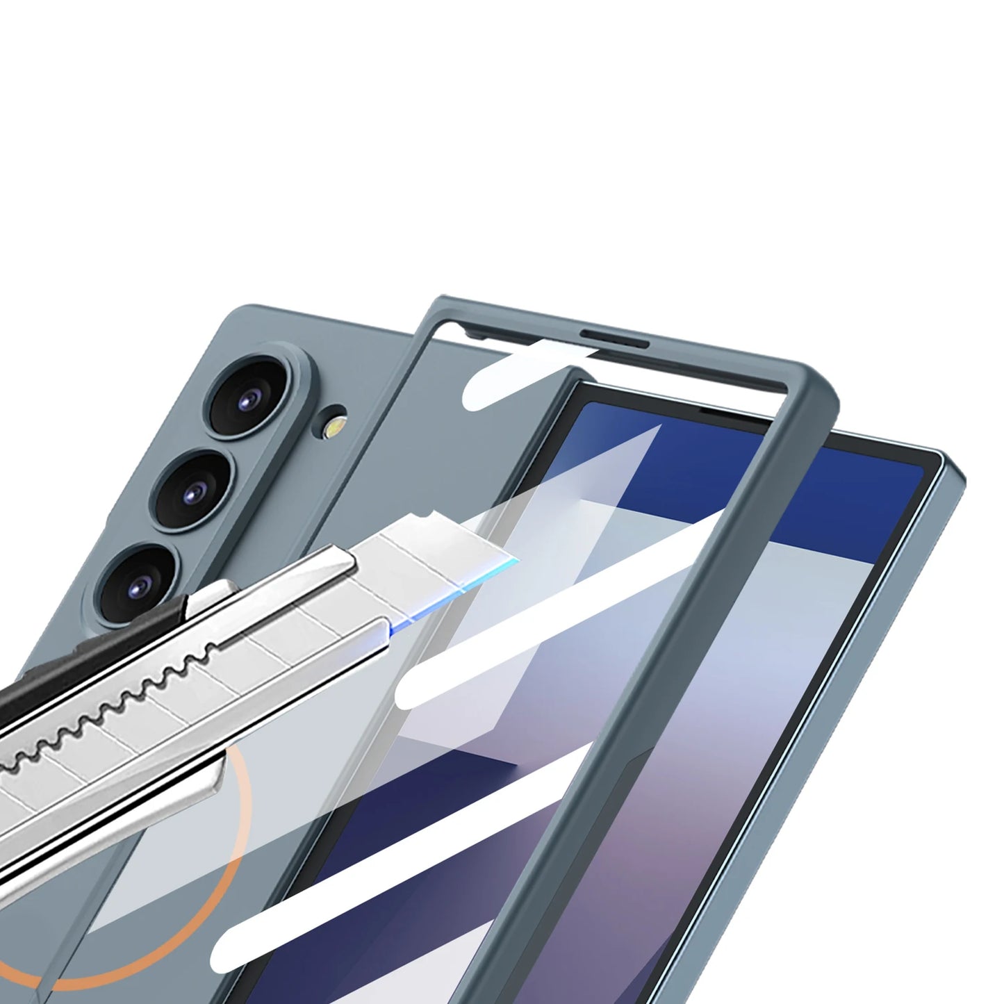 Ultra-Thin MagSafe Case – Samsung Galaxy Z Fold 7 with Screen Protector