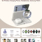 3-in-1 Wireless Charger Stand – Fast Charging Dock for Samsung Galaxy Devices
