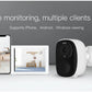 3MP WiFi Surveillance Camera – Battery Powered, Night Vision, Outdoor Security