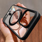 Anti-Fall Acrylic Business Case – Magnetic Magsafe for iPhone 11–16 Pro/Max