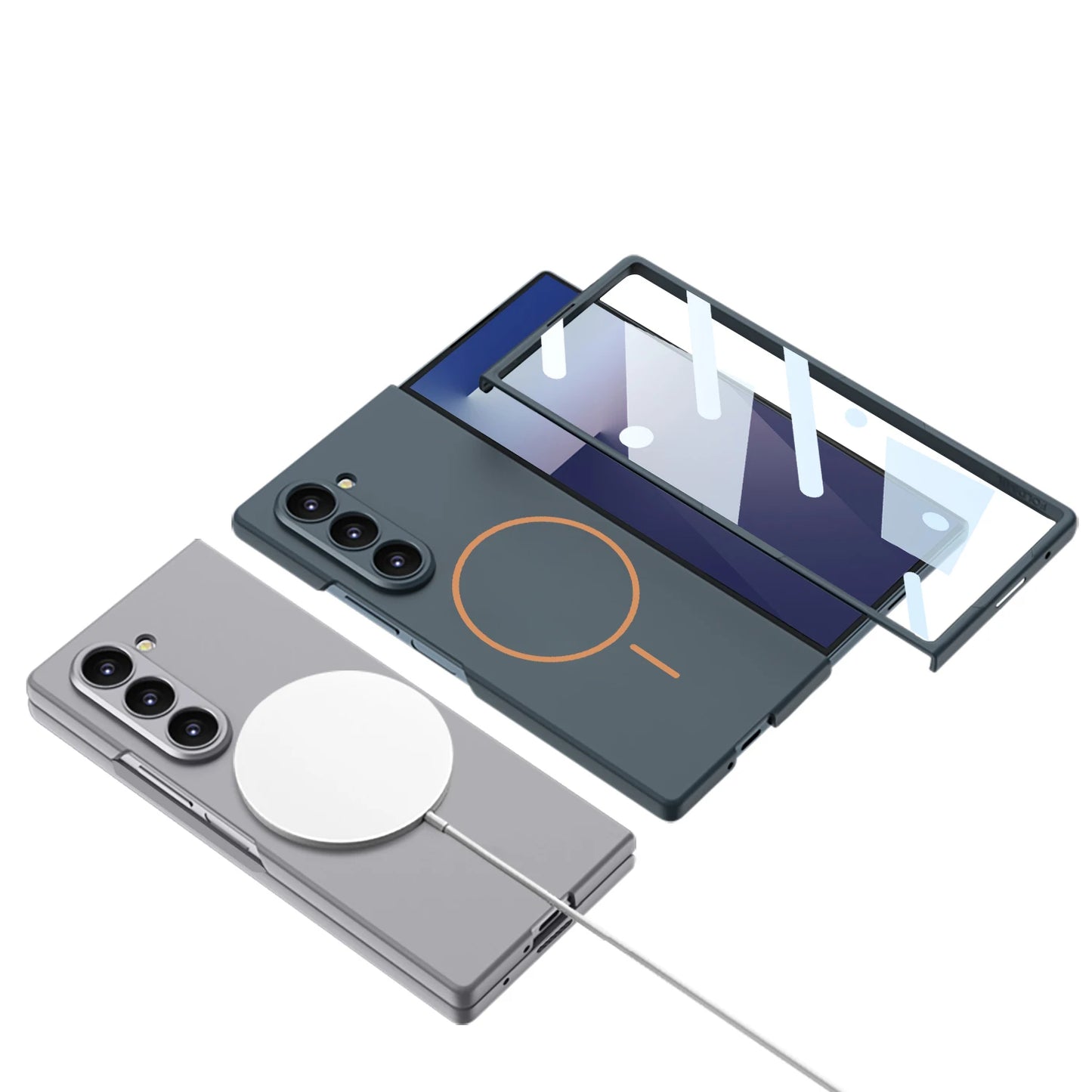 Ultra-Thin MagSafe Case – Samsung Galaxy Z Fold 7 with Screen Protector