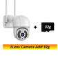 6K HD PTZ Outdoor WiFi Camera – 3 Lens, Auto Tracking Security