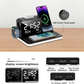 SEMOIC 7-in-1 Wireless Charging Station – Fast Charger with Clock & Night Light
