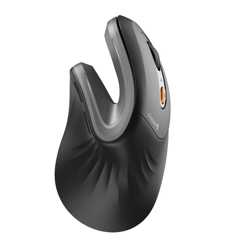 ProtoArc EM11 Vertical Mouse – Ergonomic, Rechargeable, BT & 2.4GHz