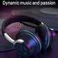 Wireless Bluetooth 5.3 Headphones – Hi-Res Audio, Dual Mode with Mic & AUX