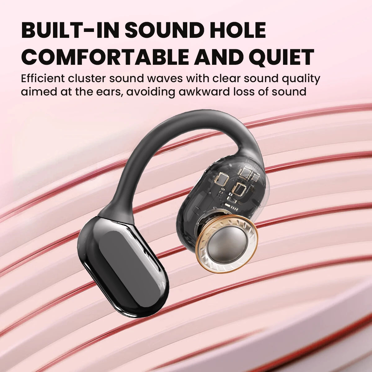 MINISO X39 Wireless Open-Ear Earbuds – Bluetooth 5.4, HiFi Sound, IPX5