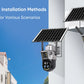 LS Vision V380 Dual Lens Solar Camera – 8MP 4K, 10X Zoom, WiFi/4G