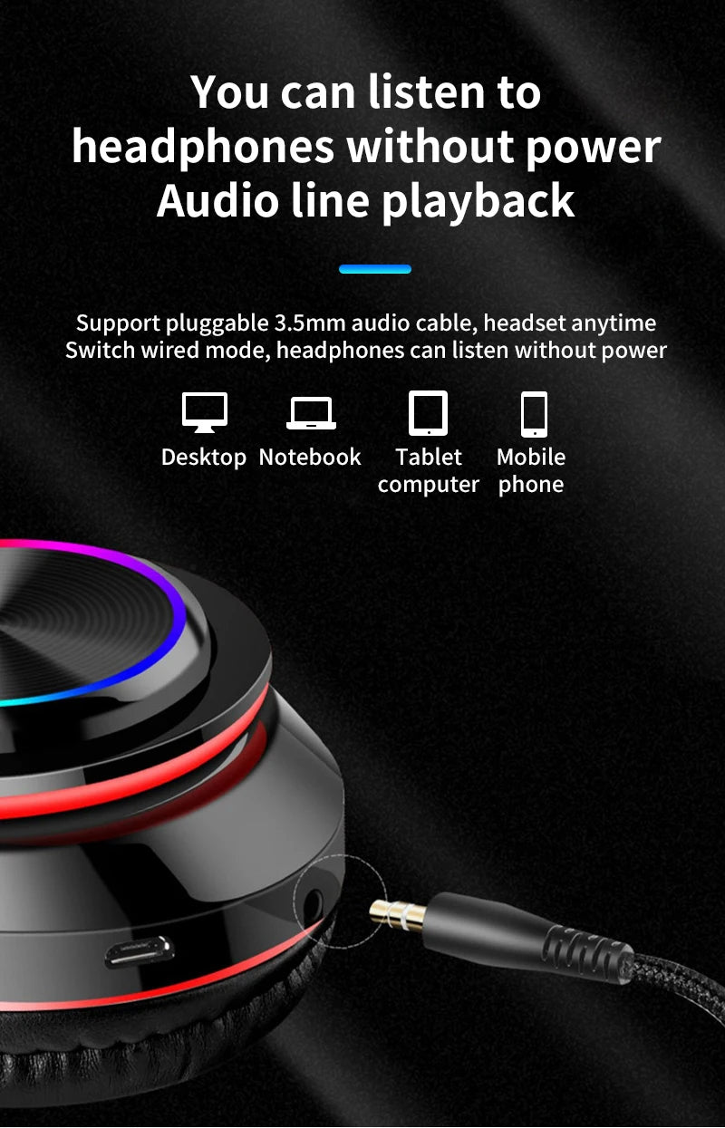 Xiaomi B39 Head-mounted Bluetooth Headphones – Noise Cancelling, Stereo, Gaming