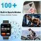 2025 Smartwatch – 1.73'' Screen, Bluetooth Call, Blood Oxygen & Pressure Monitor
