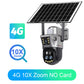 LS Vision V380 Dual Lens Solar Camera – 8MP 4K, 10X Zoom, WiFi/4G