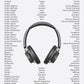 HTC HP06 Bluetooth 6.0 Wireless Open-Ear Headphones – Foldable & Lightweight