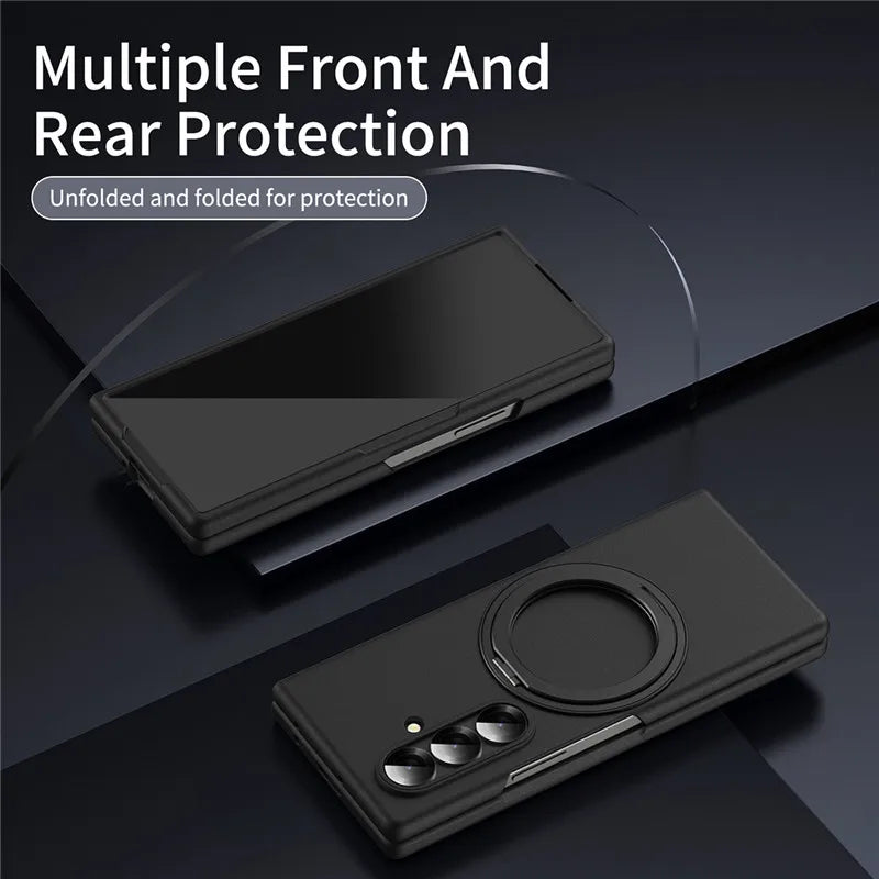 Magnetic Ring Case – Samsung Galaxy Z Fold 7, MagSafe & Wireless Charging