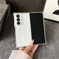 Samsung Z Fold 7 Clear Magnetic Case – MagSafe & Wireless Charging
