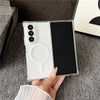 Samsung Z Fold 7 Clear Magnetic Case – MagSafe & Wireless Charging