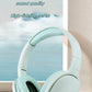 Fashion Bluetooth Over-Ear Headphones – Deep Bass, Sports Stereo, Long Battery