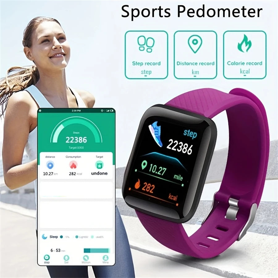 Smart Watch for Men & Women – Bluetooth, Music, Fitness & Health Monitor