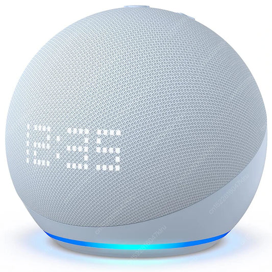 Alexa Echo Dot 5th Gen – Smart Mini WiFi Speaker with Clock & Voice Control