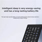 MINGCVIL Mini Foldable Bluetooth Keyboard – Slim, Portable, Rechargeable