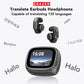 ERAZER XF28 Bluetooth 6.0 Open-Ear Translator Earbuds – Wireless for Travel & Office