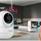 FUERS 4K 8MP WiFi Camera – Tuya Smart Home Security & Baby Monitor
