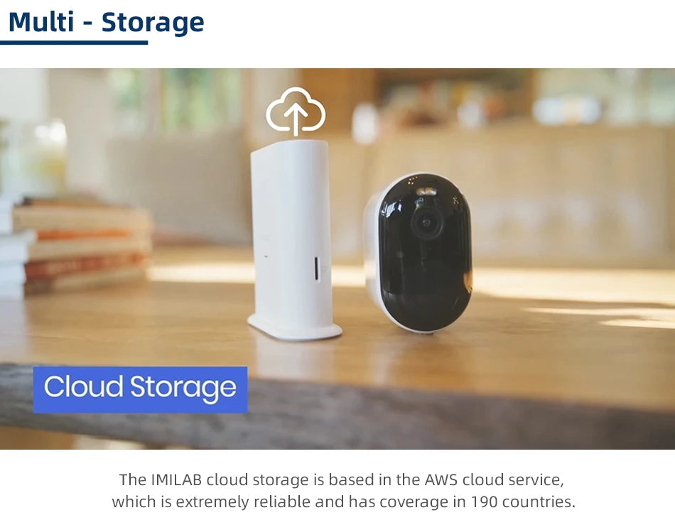 IMILAB EC4 Outdoor Camera – 2.5K HD Wireless Smart Security