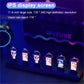 RGB Nixie Tube Clock – LED Glow, IPS Screen, DIY Desktop Decor