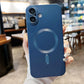 Matte Soft Silicone MagSafe Case – Shockproof TPU for iPhone 11–16 Pro/Max