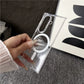Samsung Z Fold 7 Clear Magnetic Case – MagSafe & Wireless Charging