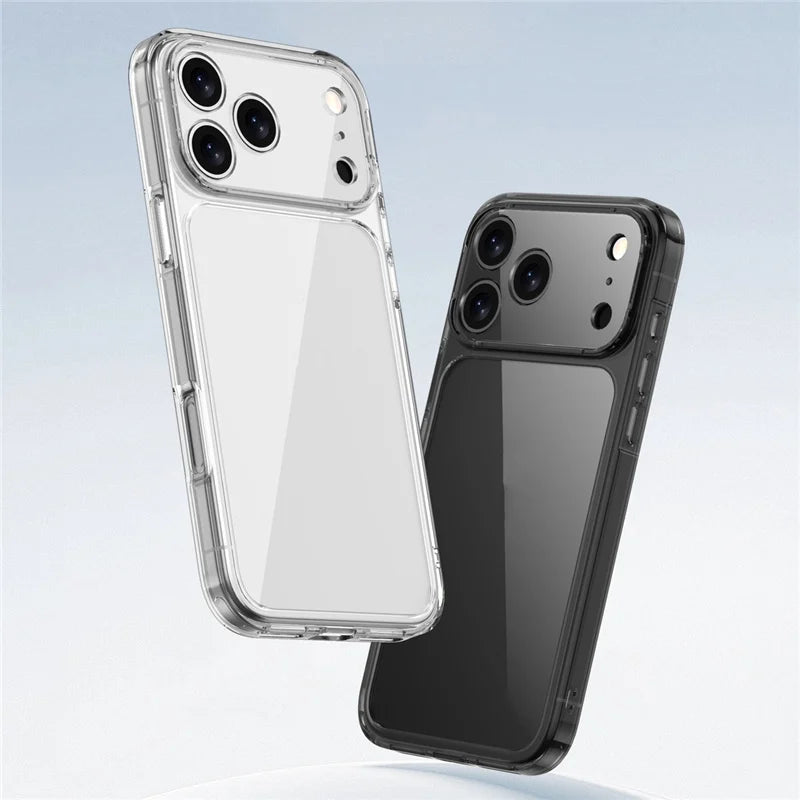 Clear Shockproof iPhone Case – Luxury Hybrid (iPhone 17/17 Pro/Pro Max/Air)