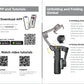 AOCHUAN 3-Axis Handheld Gimbal – SmartXE for iPhone & Android, AI Face Tracking