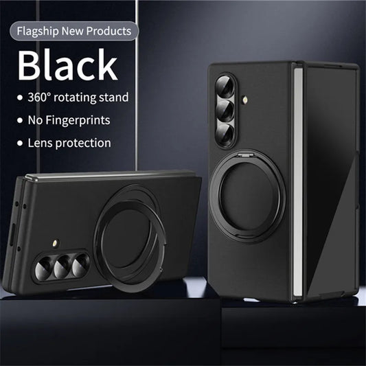 Magnetic Ring Case – Samsung Galaxy Z Fold 7, MagSafe & Wireless Charging