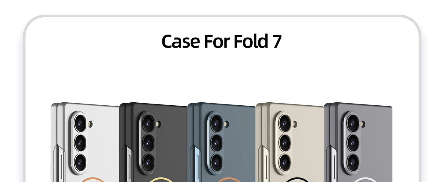 Ultra-Thin MagSafe Case – Samsung Galaxy Z Fold 7 with Screen Protector
