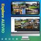 ALEVIO Solar WiFi Camera – 2.5K Outdoor Security, PIR & Night Vision