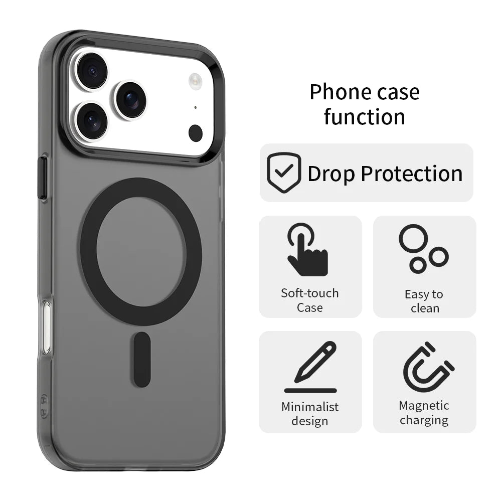 Luxury Armor iPhone Case – MagSafe & Wireless (iPhone 17 Series)