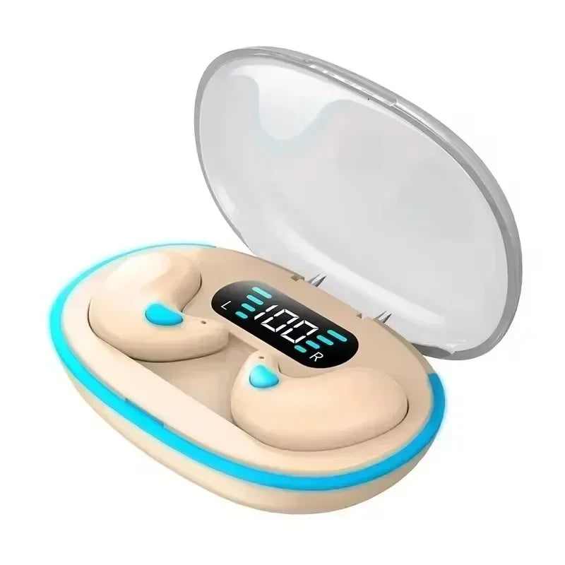 X55 Sleeping TWS Earbuds – Wireless, Stereo, Mic, Waterproof