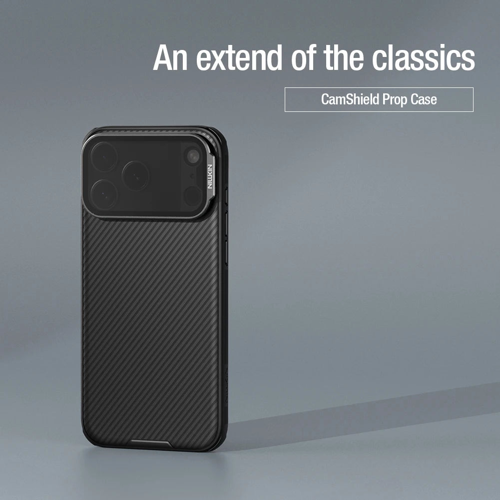 Nillkin CamShield iPhone Case – Camera Protection & Stand (iPhone 17 Series)