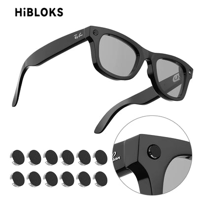 HIBLOKS AI Smart Glasses Sticker – Video Recording & Shading for Ray-Ban