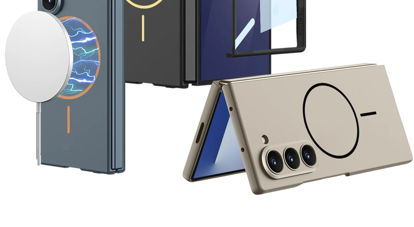 Ultra-Thin MagSafe Case – Samsung Galaxy Z Fold 7 with Screen Protector