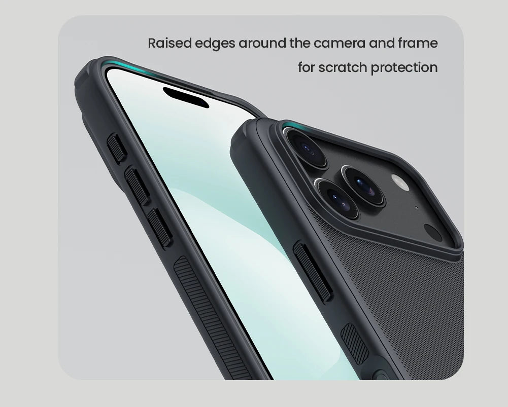 Nillkin Super Frosted Shield Pro – Hard PC iPhone 17/17 Pro Max & Air Case