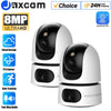 Dual Lens 4K 8MP WiFi PTZ Camera – 10X Zoom, Auto Tracking, Indoor Security